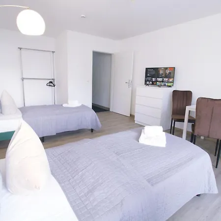 아파트 Modernes Fuer 2 Gaeste 볼프스부르크